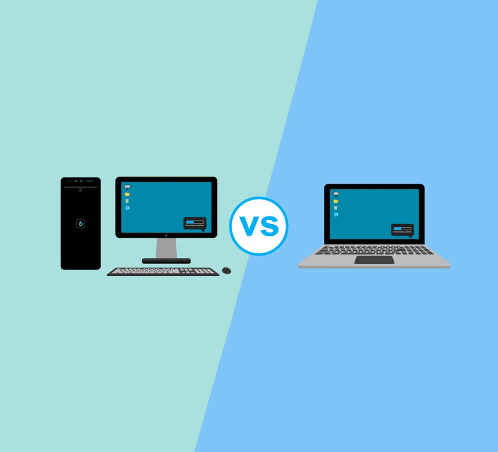تفاوت کامپیوتر با لب تاپ