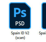 فایل لایه باز آیدی کارت اسپانیا (Spain Idcard) - تصویر 2