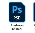 فایل لایه باز آیدی کارت آذربایجان (Azerbaijan Idcard) - تصویر 2