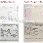 UAE Passport Editable