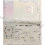 فایل لایه باز پاسپورت امارات با کیفیت (UAE Passport) - تصویر 3