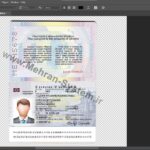 پاسپورت اوکراین قابل ویرایش